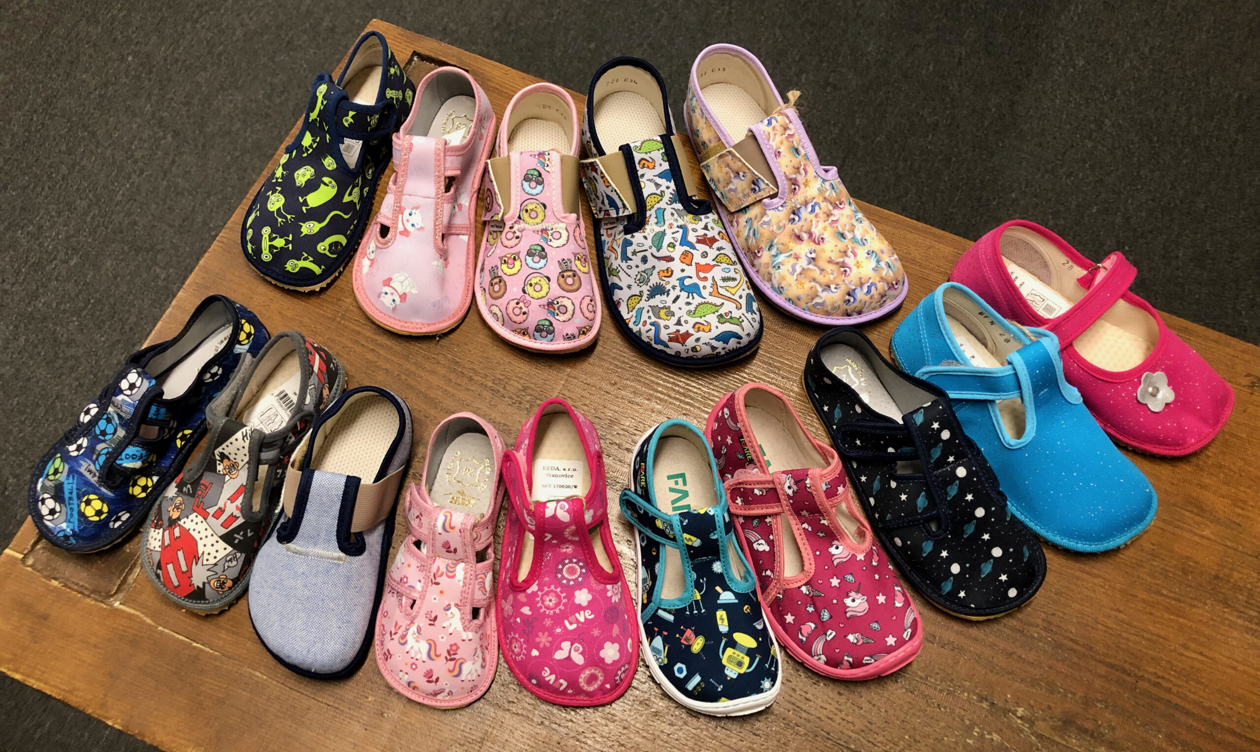 Barefootové bačkůrky